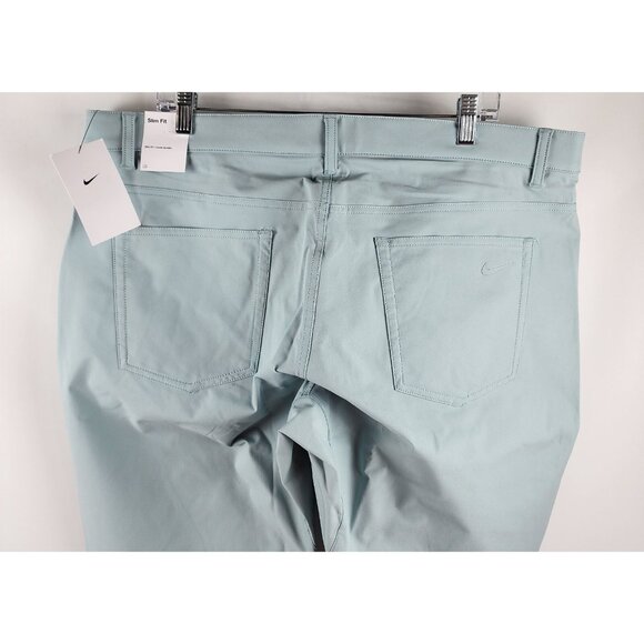 Nike Pants Mens 40x30 Ocean Cube Blue 5 Pocket Slim Golf Pants FD5615-395 NWT - Picture 9 of 14